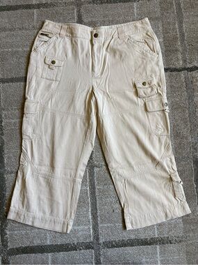 Lauren Ralph Lauren Women’s Size 14 tactical combat cargo capris
